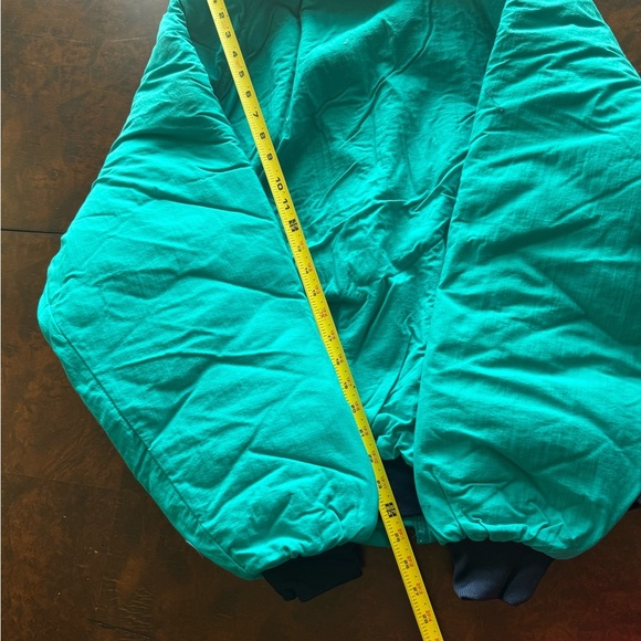 RARE Pennzoil Teal Polar Fleese Bomber Jacket with Navy Accents. Men’s XL - Picture 7 of 11